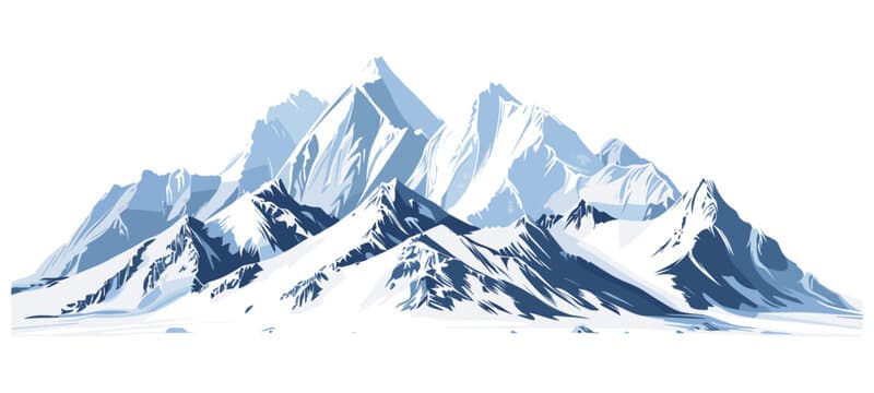 A mountain illustration representing Avalanche network infrastructure