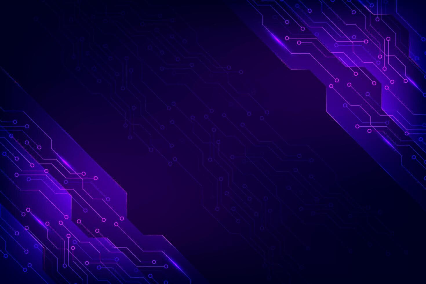 An abstract violet circuit image representing risk controls